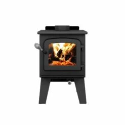 Drolet Spark Small Wood Burning Stove - Heats Up To 1200 Square Feet