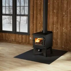 Drolet Spark Small Wood Burning Stove - Heats Up To 1200 Square Feet -BBQDIRECT Sales db03401 spark ii h