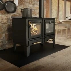 Drolet Chic-Choc Large Wood Burning Cook Stove - DB04820 -BBQDIRECT Sales db04820 chic choc h4 1