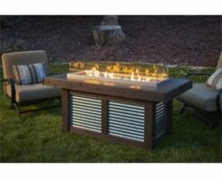 The Outdoor Greatroom Denali Brew Linear Gas Fire Pit Table - DENBR-1242 15 The Outdoor Greatroom Denali Brew Linear Gas Fire Pit Table - DENBR-1242 -BBQDIRECT Sales denali brew 5