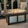The Outdoor Greatroom Denali Brew Linear Gas Fire Pit Table - DENBR-1242 -BBQDIRECT Sales denali brew new 9.28.20