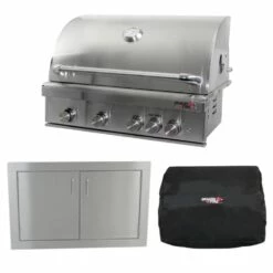 Dragon Fire Grills 32-Inch 3-Piece Built-In Grill Package