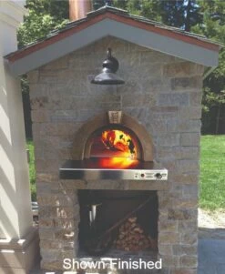 HPC Di Napoli Series Dual Fuel Wood & Gas Built-In Pizza Oven - FDP-DiNapoli -BBQDIRECT Sales di napoli ei finished 1