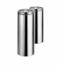 Duravent Cathedral Ceiling Kit With Double Wall Black Pipe Wood Stove Chimney Kit - CCDBKIT -BBQDIRECT Sales different pipe lengths 1