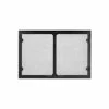 Majestic Grand Vista Cabinet Style Mesh Doors - Black - Sovereign 42 Inch 1 Majestic Grand Vista Cabinet Style Mesh Doors - Black - Sovereign 42 Inch -BBQDIRECT Sales doors mesh