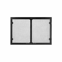 Majestic Grand Vista Cabinet Style Mesh Doors - Black - Sovereign 42 Inch