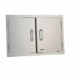 Bull 3-Piece Outlaw Grill Outdoor Kitchen Package W/ Optional Refrigerator -BBQDIRECT Sales double door 1