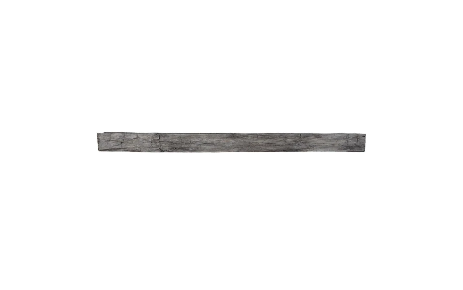 Lexington Hearth Hayloft Beam Weathered Grey 6â Fireplace Non-Combustible Mantel - HB-6-LH-WG 4 Lexington Hearth Hayloft Beam Weathered Grey 6â Fireplace Non-Combustible Mantel - HB-6-LH-WG - Image 2