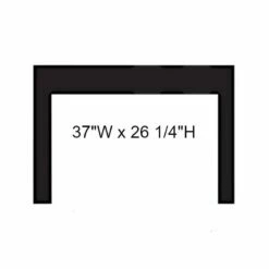 Empire Medium Innsbrook Gas Insert - 32" -BBQDIRECT Sales ds2663bl 1