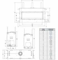 Empire 48" Boulevard Direct Vent See-Through Linear Gas Fireplace - DVLL48SP90 -BBQDIRECT Sales dvl 48 1
