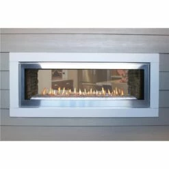 Empire 48" Boulevard Direct Vent See-Through Linear Gas Fireplace - DVLL48SP90 -BBQDIRECT Sales dvll48sp exterior front