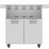 Aspire By Hestan Double Door Tower Cart For 30-Inch Gas Grills- ECD30 -BBQDIRECT Sales ecd30