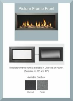 Majestic See Through Gas Direct Vent Fireplace - 48" 41 Majestic See Through Gas Direct Vent Fireplace - 48" -BBQDIRECT Sales echelon picture frame border 1