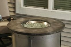 The Outdoor Greatroom Edison Round Gas Fire Pit Table - ED-20 14 The Outdoor Greatroom Edison Round Gas Fire Pit Table - ED-20 -BBQDIRECT Sales ed 20beautyno flame