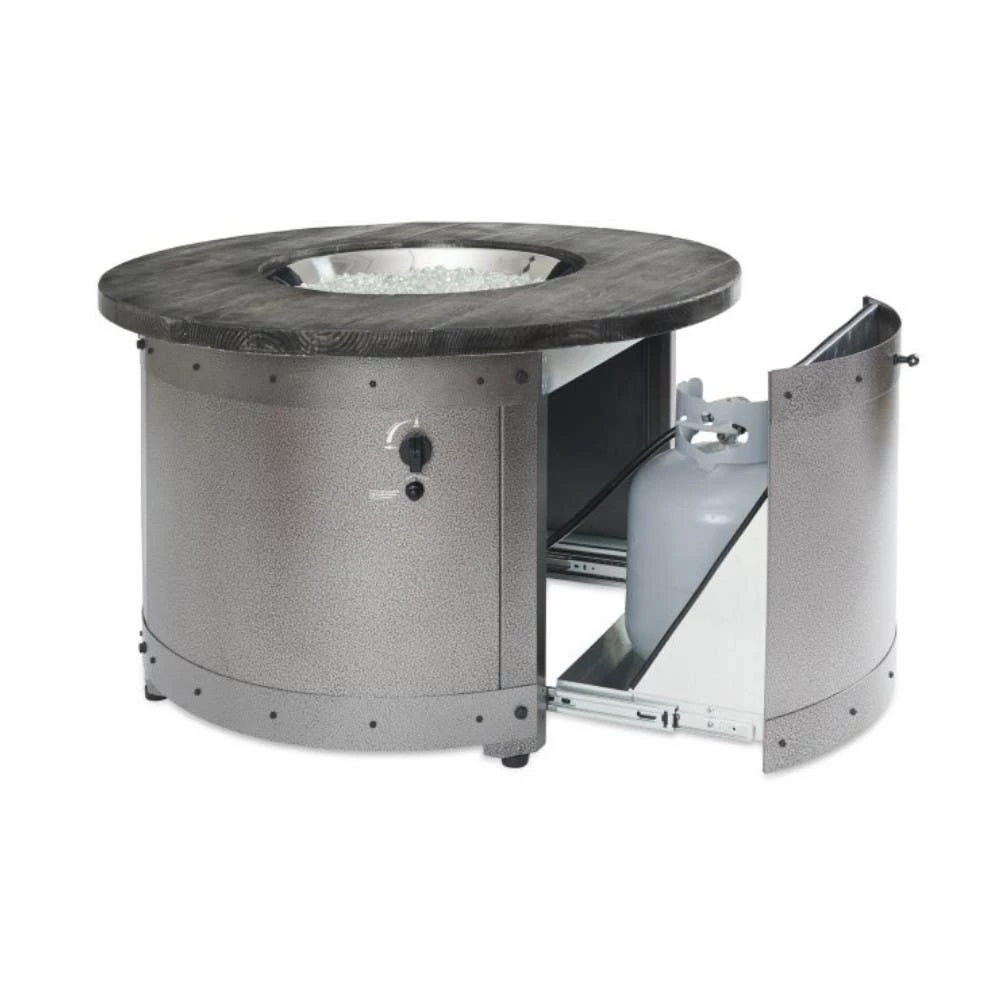 The Outdoor Greatroom Edison Round Gas Fire Pit Table - ED-20 4 The Outdoor Greatroom Edison Round Gas Fire Pit Table - ED-20 - Image 2