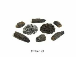 Empire See Through Vent Free Gas Log Set - Rock Creek -BBQDIRECT Sales ember kit 2