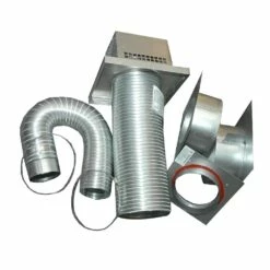 Empire 4" X 7" Rear Vent Kit With 48" Flex -DVVK4F