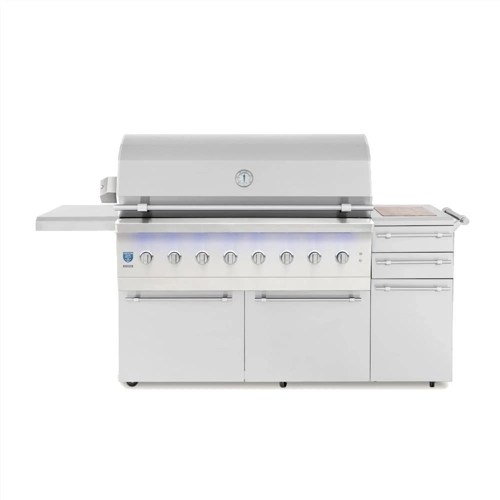 American Made Grills - Encore - Freestanding 54" Hybrid Grill- ENCFS54 4 American Made Grills - Encore - Freestanding 54" Hybrid Grill- ENCFS54 - Image 2