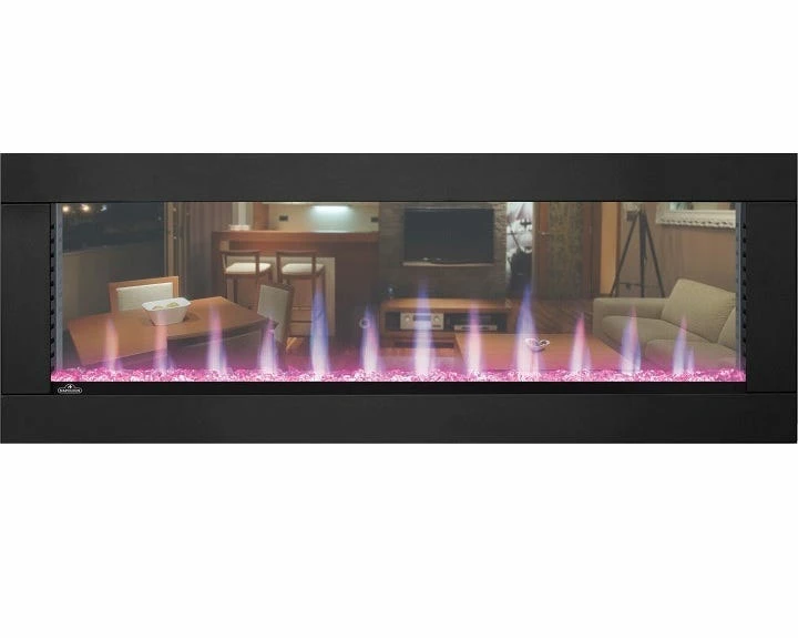 Napoleon Clearion 50 Inch Built-in See-Thru Electric Fireplace - NEFBD50HE - Open Box 11 Napoleon Clearion 50 Inch Built-in See-Thru Electric Fireplace - NEFBD50HE - Open Box - Image 9