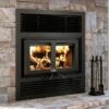 Osburn Everest II Built In Wood Fireplace - Up To 2500 Square Feet -BBQDIRECT Sales everest black door
