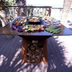 Hancock Grills Sterling 40 Wood And Charcoal Grill/Griddle -BBQDIRECT Sales everything