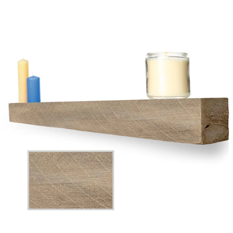 Lexington Hearth Flat Sawn Beam Pale Honey 6â Fireplace Non-Combustible Mantel - FS-6-LH-PH 3 Lexington Hearth Flat Sawn Beam Pale Honey 6â Fireplace Non-Combustible Mantel - FS-6-LH-PH