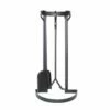 Enclume Half Circle Fireplace Tool Set Hammered Steel Finish- FPTS20 HS 2 Enclume Half Circle Fireplace Tool Set Hammered Steel Finish- FPTS20 HS -BBQDIRECT Sales fpts20 hs