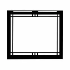 Majestic Meridian Platinum Gas Direct Vent Fireplace - 36" 33 Majestic Meridian Platinum Gas Direct Vent Fireplace - 36" -BBQDIRECT Sales frong contemporary black 1 1