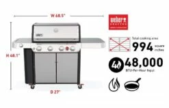 Weber GENESIS S-435 Propane Grill - 36400001 -BBQDIRECT Sales g7