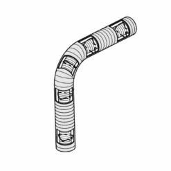 Napoleon 4" X 7" Gas Direct-Vent Pipe Components -BBQDIRECT Sales gd 330