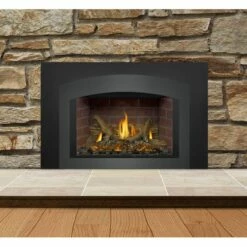 Napoleon Oakville GDIX4 Gas Direct Vent Fireplace Insert -BBQDIRECT Sales gdix3n charcoal arch red 1