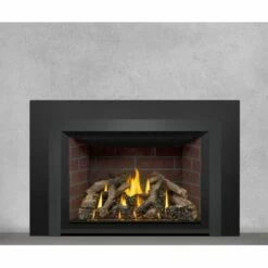 Napoleon Oakville GDIX4 Gas Direct Vent Fireplace Insert -BBQDIRECT Sales gdix4n charcoal red