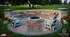 Goldens' Cast Iron 20 Gallon Fire Pit - Small - 13611 -BBQDIRECT Sales goldens cast iron fire pit 1 1