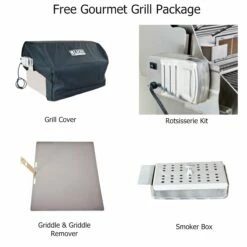 Build Your Own Lion L90000 40-Inch Built-In Gas Grill Package -BBQDIRECT Sales gourmet package 4 2