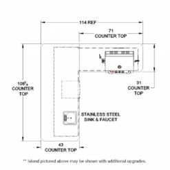 Bull Gourmet Q BBQ Island -BBQDIRECT Sales gourmet q top 1