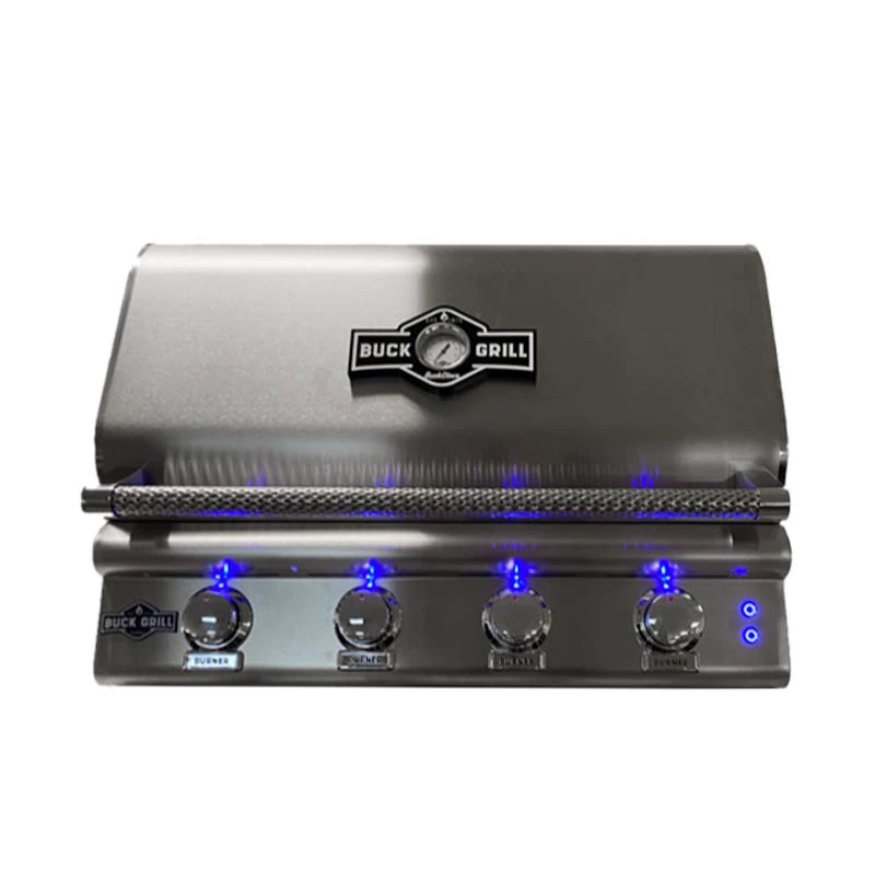 Buck Grill 32" Grill Package With Cover, Door/2-Drawer Combo And Island Vents 7 Buck Grill 32" Grill Package With Cover, Door/2-Drawer Combo And Island Vents - Image 5