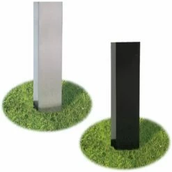 Broilmaster In Ground Post For P3SX Super Premium Bundle - Stainless Steel Or Black Painted Steel - SS48G / BL48G