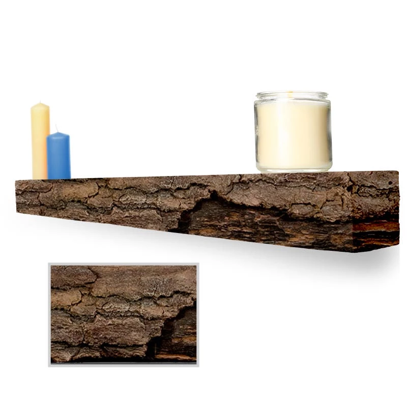 Lexington Hearth Half-Round Sleeper Maduro 6â Fireplace Non-Combustible Mantel - HR-6-LH-MD 3 Lexington Hearth Half-Round Sleeper Maduro 6â Fireplace Non-Combustible Mantel - HR-6-LH-MD