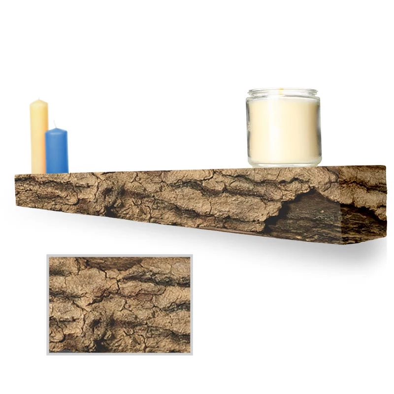 Lexington Hearth Half-Round Sleeper Pale Honey 5â Fireplace Non-Combustible Mantel - HR-5-LH-PH 3 Lexington Hearth Half-Round Sleeper Pale Honey 5â Fireplace Non-Combustible Mantel - HR-5-LH-PH