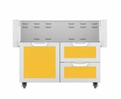 Hestan 42-Inch Grill W/ All Infrared Burners & Rotisserie On Double Drawer & Door Tower Cart - GSBR42 -BBQDIRECT Sales hb0vyazcawaruu7ohj84 9