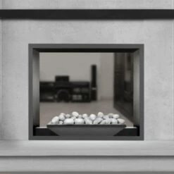 Napoleon High Definition 81 See Thru Direct Vent Gas Fireplace - HD81NT-1 17 Napoleon High Definition 81 See Thru Direct Vent Gas Fireplace - HD81NT-1 -BBQDIRECT Sales hd stone porcelain