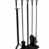 Enclume 4 Pc Fireplace Tool Set Black - HFPTS4 BK 1 Enclume 4 Pc Fireplace Tool Set Black - HFPTS4 BK -BBQDIRECT Sales hfpts2 bk 1