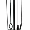 Enclume 4 Pc Arch Top Fireplace Tool Set Black- HFPTS3 BK 1 Enclume 4 Pc Arch Top Fireplace Tool Set Black- HFPTS3 BK -BBQDIRECT Sales hfpts3 bk