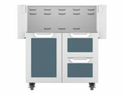 Hestan 30-Inch Grill W/ Sear Burner & Rotisserie On Double Drawer & Door Tower Cart - GMBR30 -BBQDIRECT Sales hggkhcr1xxnmg26ml8z0 3