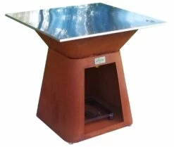 Hancock Grills Stainless Steel Cooktop Cover For The Sterling 40