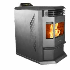 Comfortbilt HP22-Black-SS Pellet Stove - Heats Up To 2800 Square Feet -BBQDIRECT Sales hp22black left2 1024x1024 1 1