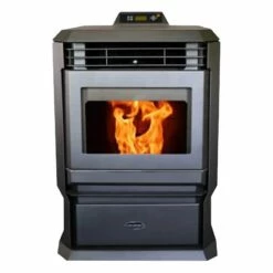 Comfortbilt HP61-Black Pellet Stove - Heats Up To 3000 Square Feet