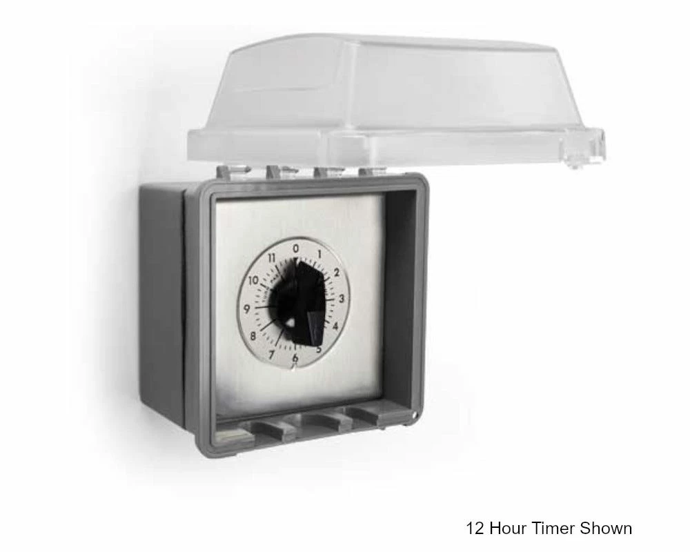 HPC 2 Hour Commercial Timer Nema Rated Outdoor Box - 694 NEMA 3 HPC 2 Hour Commercial Timer Nema Rated Outdoor Box - 694 NEMA