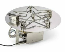 HPC 42-Inch Electronic Ignition Flat Pan Gas Fire Pit Kit - PENTA42EI