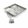 HPC 30-Inch Push Button/Flame Sensing Square Bowl Burner Kit - FPPK30-SQBL-FLEX-B -BBQDIRECT Sales hpc fppk square bowl 4